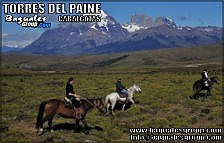 HOrseback riding to Laguna Azul 